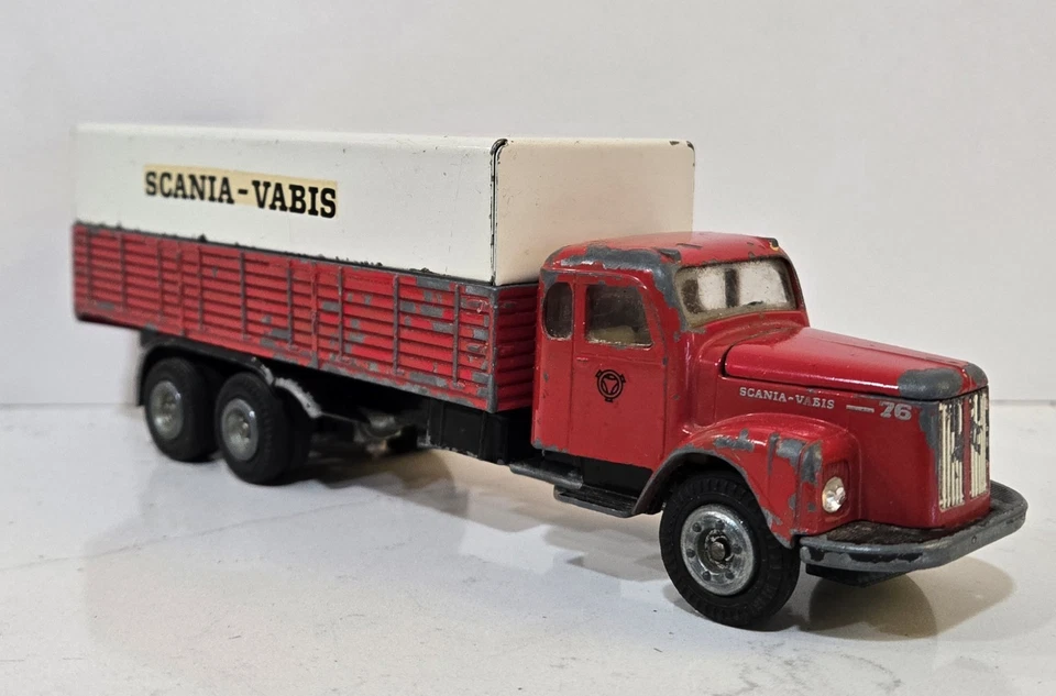 Tekno Scania Vabis #451 Red Truck 1:50 Scale 110 Diecast Model Denmark w/ Box - Image 2 of 4