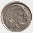 1936 US Indian Head Buffalo Nickel FULL DATE Rare 90 Year Old Collection Coin