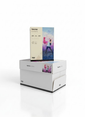 Tecno Colors Papier A4 farbig 80 160 g/m² 1000 Blatt verschiedene helle Farben