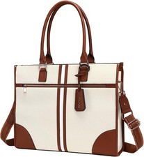 MOSISO 15 16 inch Tote Bag for Women Canvas Patchwork Large Capacity Office