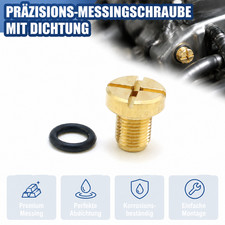 Ablassschraube aus Kupfer f�r Wasserk�hler F�r BMW E36 E39 E46 OE 17111712788