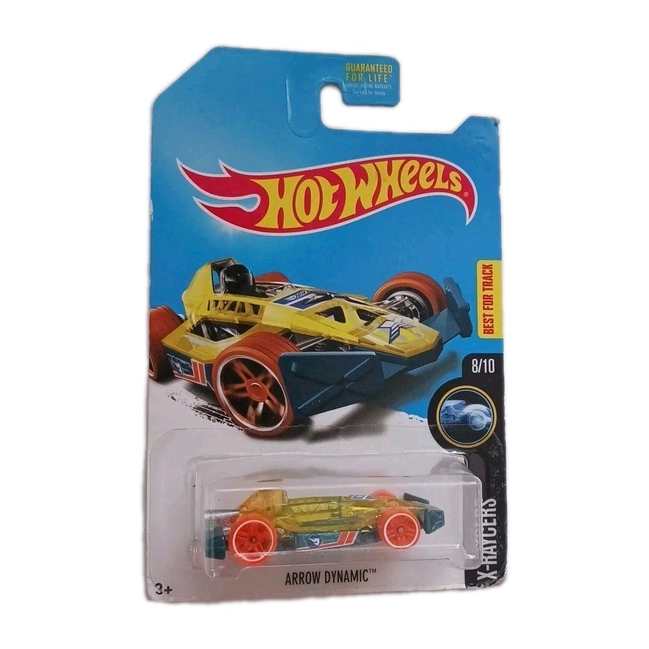 Hot Wheels 2017 TREASURE HUNT Arrow Dynamic X-Raycers 8/10 Car - New In Pack 