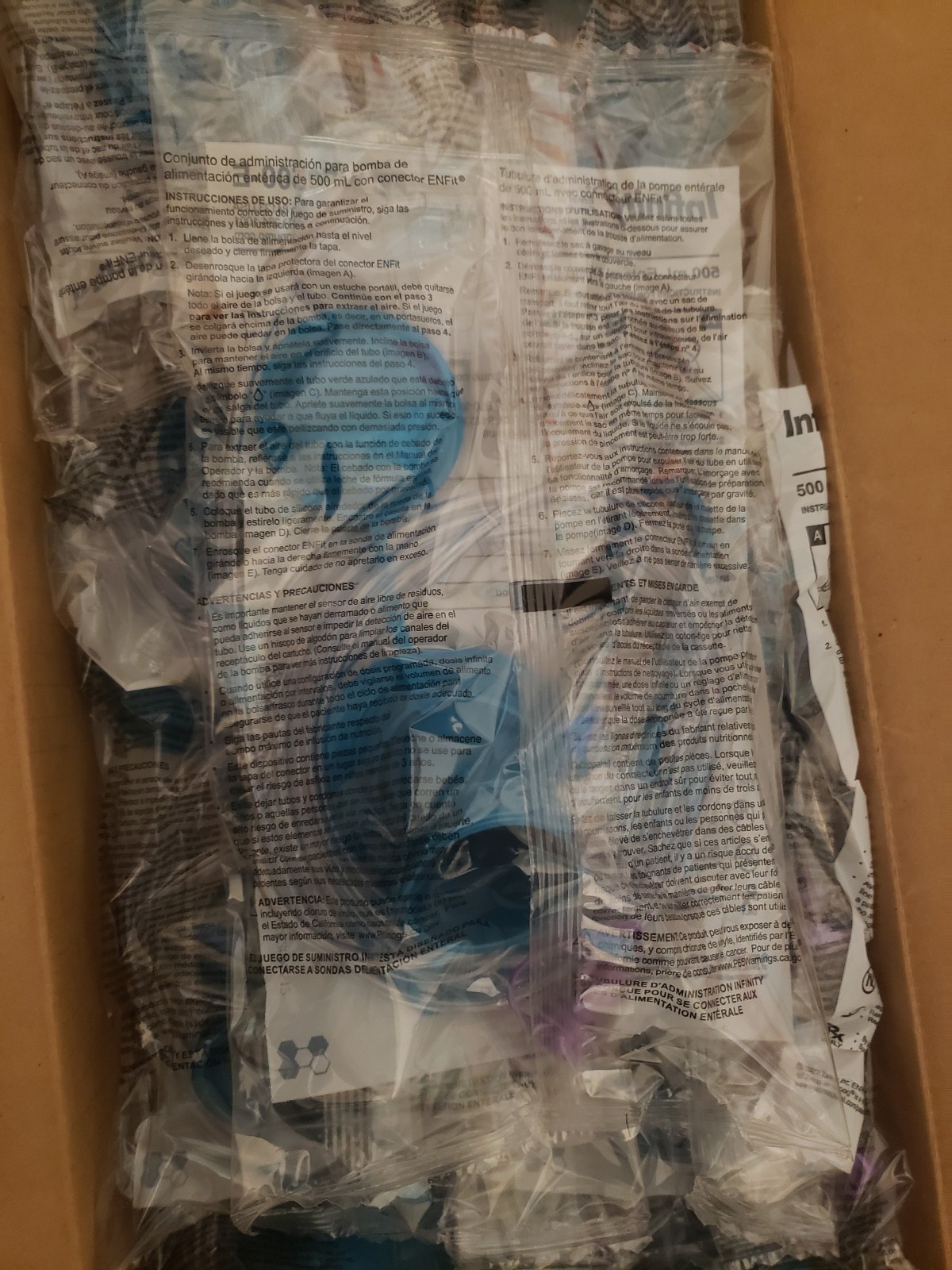 Infinity feeding bags