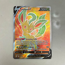 Pokemon TCG Leafeon V 166/203 Evolving Skies Ultra Rare Full Art Holo EN on eBay
