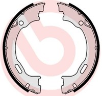 Brembo S 50 516 Bremsbackensatz, Feststellbremse FüR Chrysler Dodge Lancia