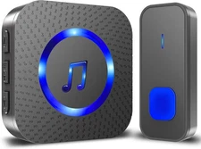 Wireless Loud Waterproof Doorbell, Easy Installation, 1300Ft Range, 55 Chimes 5