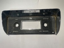 1970 Oem Amxjavlinradio Bezel Surround Rare Real Metal No Reproduction 1970 Oem Amxjavlinradio Bezel Surround Rare Real Metal No Reproduction