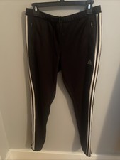 Adidas Women's 3-Stripes Climacool Track Pant Size Medium - Black