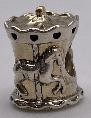 Original Pandora S925 ALE SS 14k Merry Go Round Carousel Charm 4,6g 791236