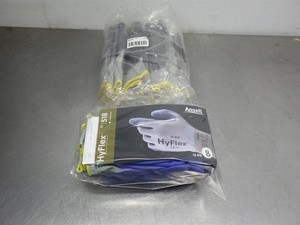 24 Pairs NEW! PPE Gloves Ansell Hyflex Size 8 11|518 & Radians Large RWGD160L