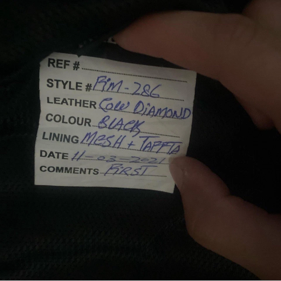 First Classics - L-162 - средний - черная кожаная куртка - Изображение 2 из 4