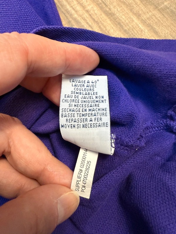 Ralph Lauren Polo  t-shirt custom fit size L men’s purple image 8