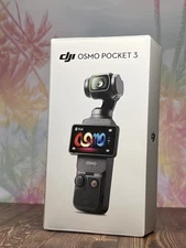 DJI Osmo Pocket 3 - Handheld 4K Vlogging Gimbal Stabilizer Rotatable Touchscreen