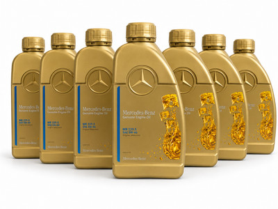 7 Liter Original Mercedes Benz 5W40 Motoröl MB 229.5 Synthetic 5W-40 Bj 20/21