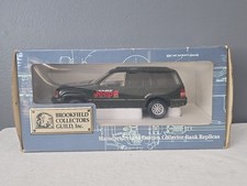 Brookfield Collectors Guild 1995 Camp Jeep Grand Cherokee Limited Edition NOS