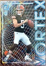 2025 Panini Donruss - Vortex Dillon Gabriel #9 Cosmic /100 (RC)