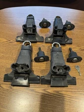 Yakima 1A Raingutter Roof Rack Towers W/ Locks & Key,boots—SALE—-