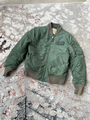 Alpha Industries Khaki Bomber Jacket