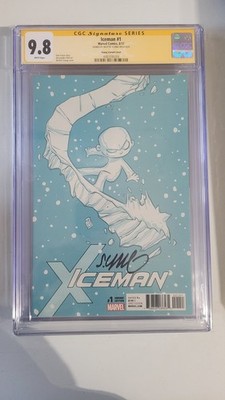 2017 Iceman #1 CGC Signature Series 9.8 signed by Skottie Young