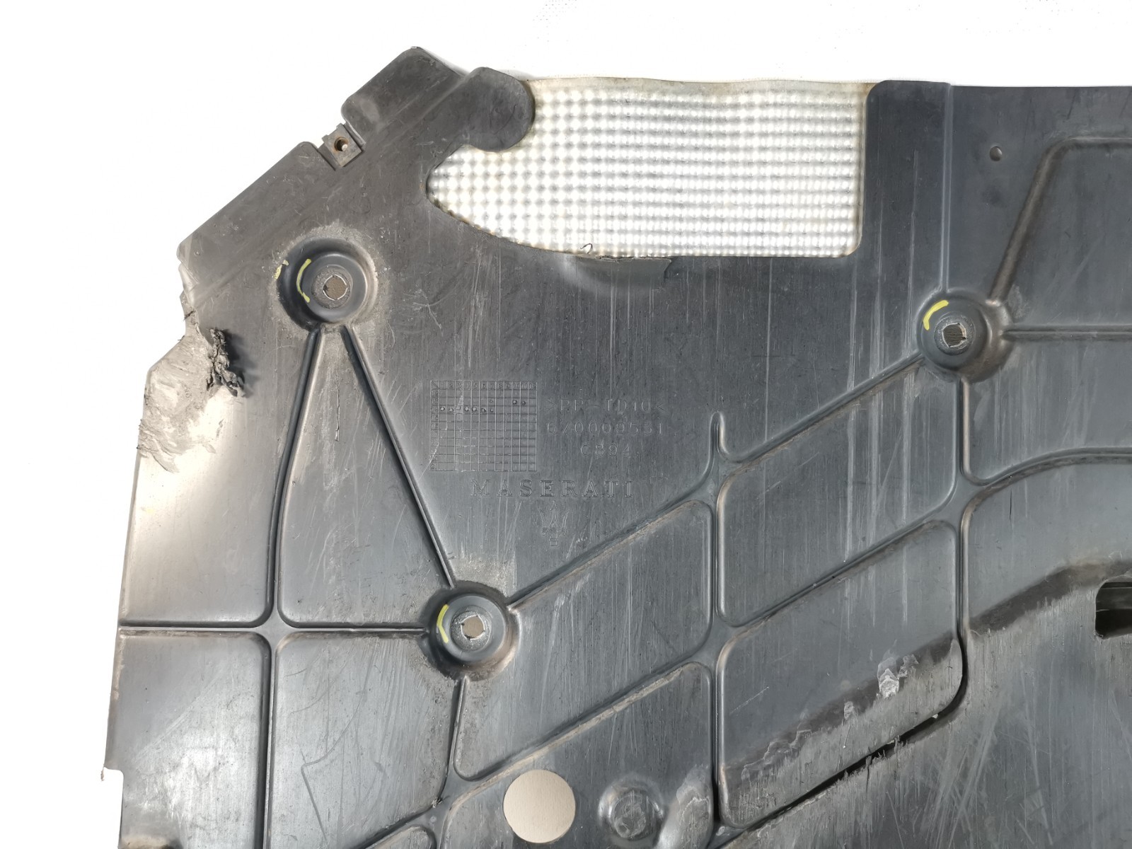 Maserati Ghibli 3.0 RWD Auto 2015 Engine Underbody Splash Guard Shield Cover OEM