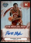 2025-26 Bowmans Best REFRACTOR Pharrel Payne Maryland #BA-PP Auto