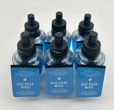 Bath & Body Works Wallflower Refills Bulb 6 Pack Blue Ocean Waves Set Of 6 Bulbs