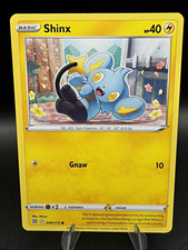 Carta Pokemon comune Shinx 049/172 stelle brillanti non holo quasi nuova 2022