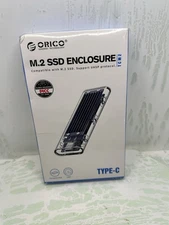 ORICO M2 SSD Enclosure Type C Transparent Shell M2 NVMe NGFF SSD Case TCM2 CM2