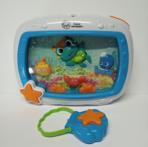 Baby Einstein Sea Dreams Soother Toy Musical Aquarium and Remote Tested & Works