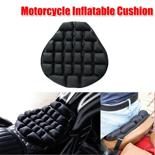 Motorcycle Comfort Seat Cushion Inflatable Air Motorbike Pillow Pad Cover eBay