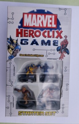 Marvel Hero Clix Game Starter Set