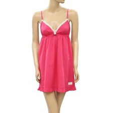Odd Molly Anthropologie Once In A While Lace Slip Mini Dress Cotton S-1 216901