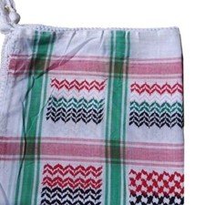 Trendy Adult Shemagh Scarf with Jacquard Pattern Tactically Arab Keffiyeh Scarf