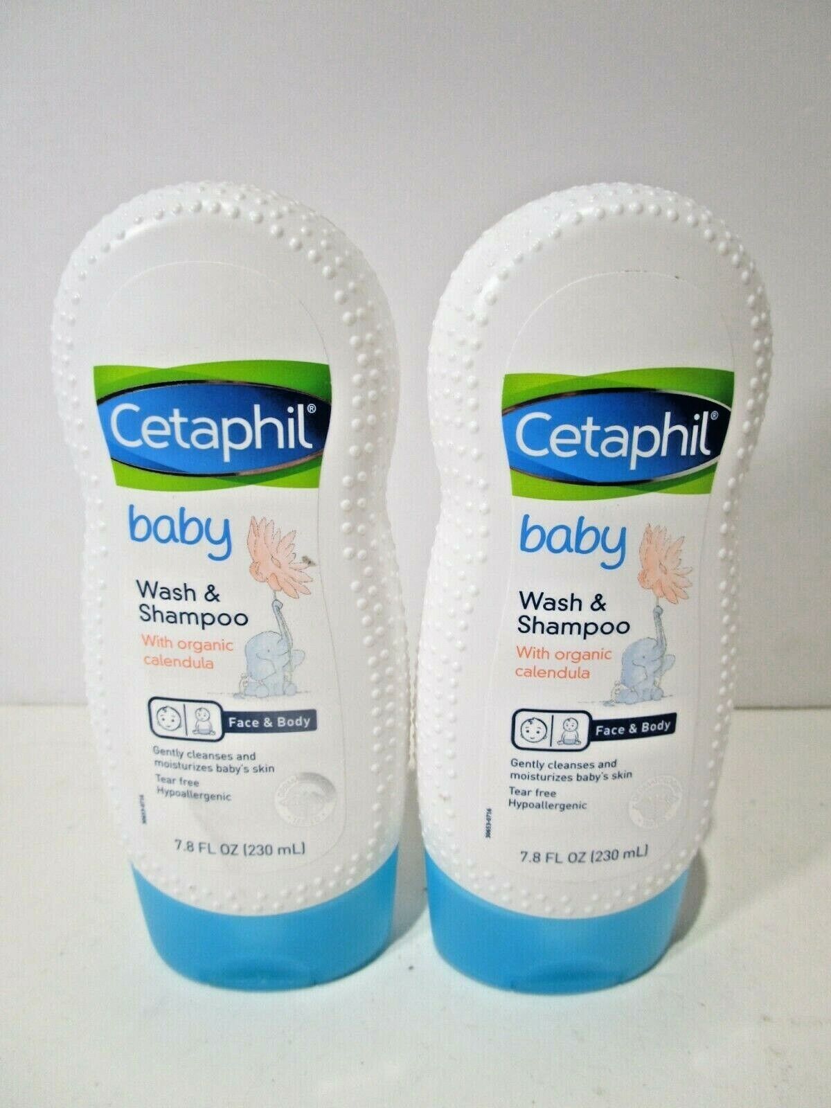 Cetaphil - BABY Wash  Shampoo w/ Organic Calendula, 7.8 oz. - (
