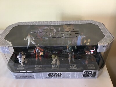 New Disney Star Wars Deluxe Figurine Set 40th Anniversary Empire