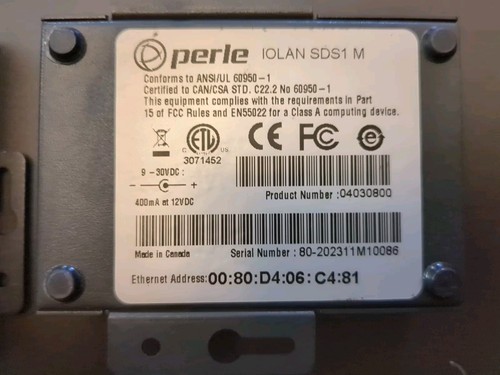 Servidor de dispositivos seguros Perle IOLAN SDS1 M - Imagen 3 de 7