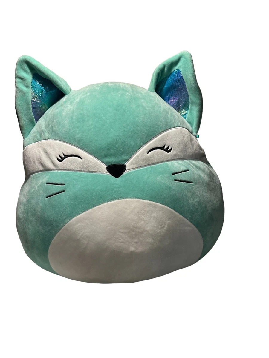 Squishmallow Rienne the Teal Green Arctic Fox LARGE