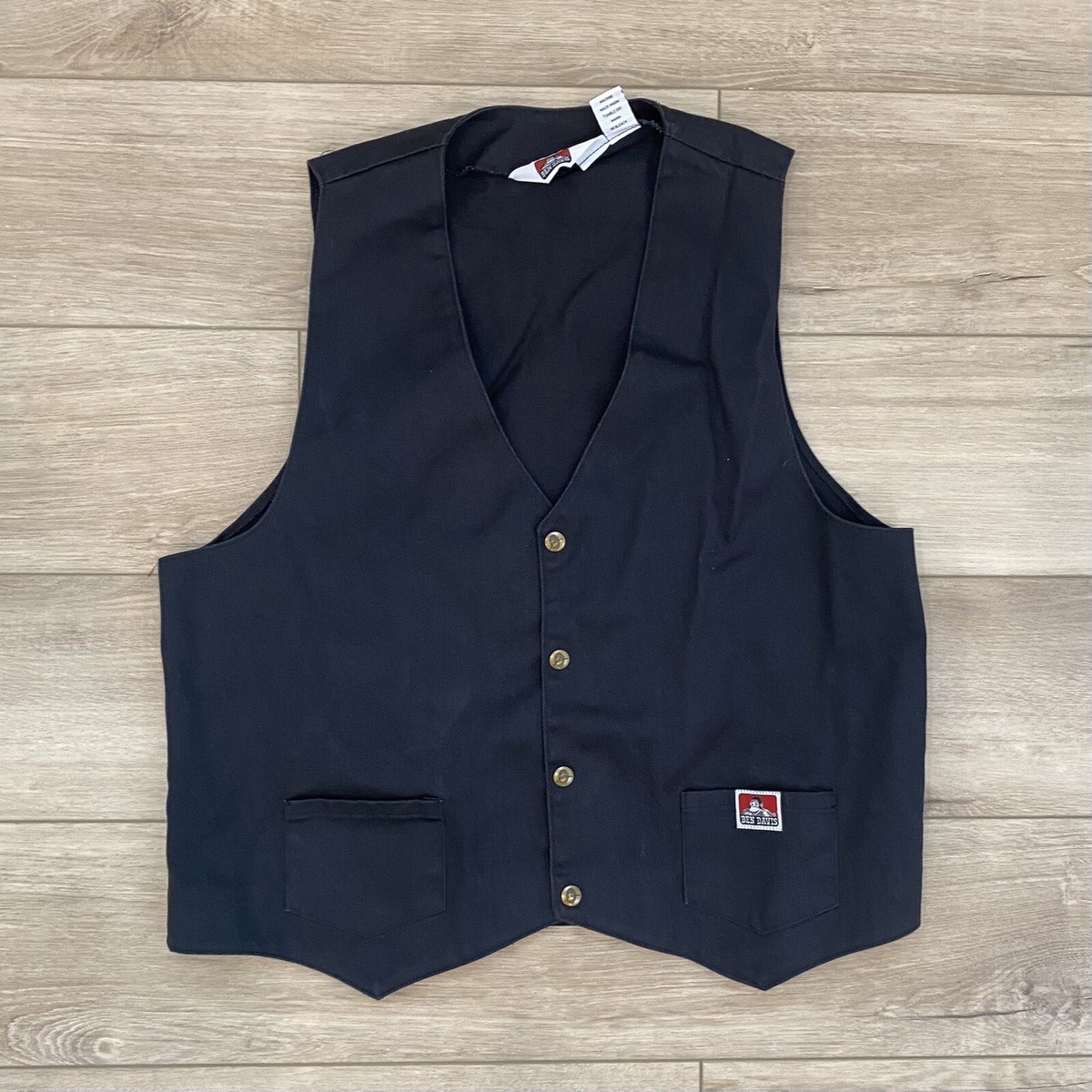 Ben Davis Check Vest / Black・Grey Ben Davis Check Vest / Black・Grey