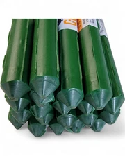 20 Garden Stakes (2.5' 3', 4', 5', and 6') Sturdy Steel Plant Stakes. All 7/16"