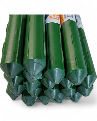 20 Garden Stakes (2.5' 3', 4', 5', and 6') Sturdy Steel Plant Stakes. All 7/16''