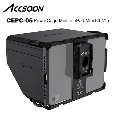 Accsoon PowerCage Mini CEPC-05 Power Supply Sunshade for iPad Mini