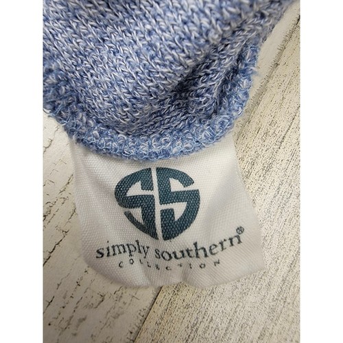 Simply Southern “Deck, Dock, Flip Flop” Crew Neck Sweatshirt- Size Large - Picture 12 of 12