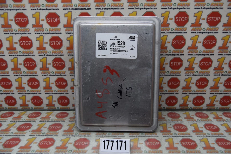 Cadillac ATS 2017 2018 motor módulo de computadora ecu ecm 12692038 12669908 OEM Foto 2 de 4