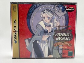 Atelier Marie The Alchemist of Salburg Sega Saturn Game CIB Japan JP IMPORT