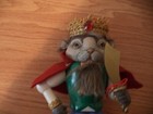 VINTAGE WOOD MOUSE NUTCRACKER WITH SWORD AND CROWN 11 INCHES TALL — photo 3