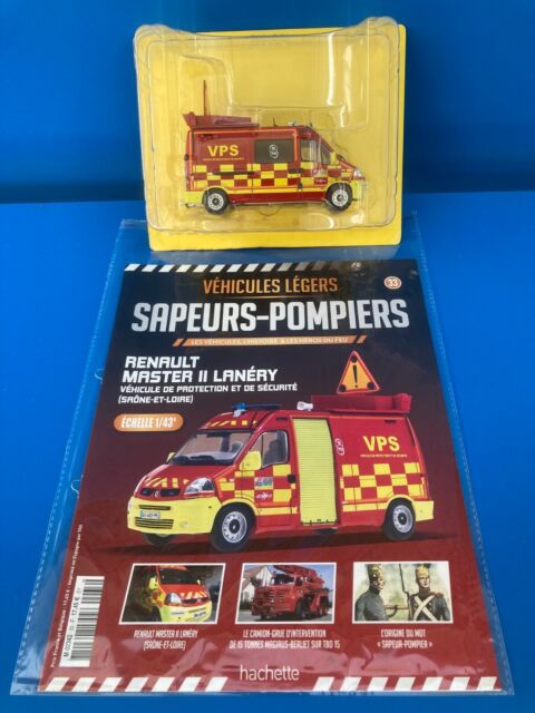 1/43 N°33 RENAULT MASTER II LANERY PROTECTION - SECURITE CAMION Sapeurs-Pompiers