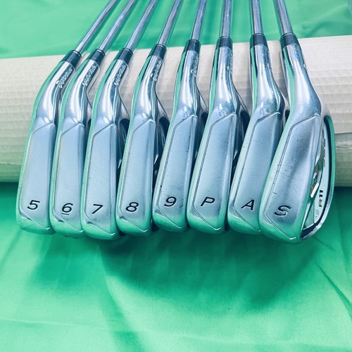 TaylorMade R11 Iron Set 5-9+Pw+Aw+Sw N.S.Pro 950GH Flex-S 8pcs Right-Handed - Picture 6 of 16