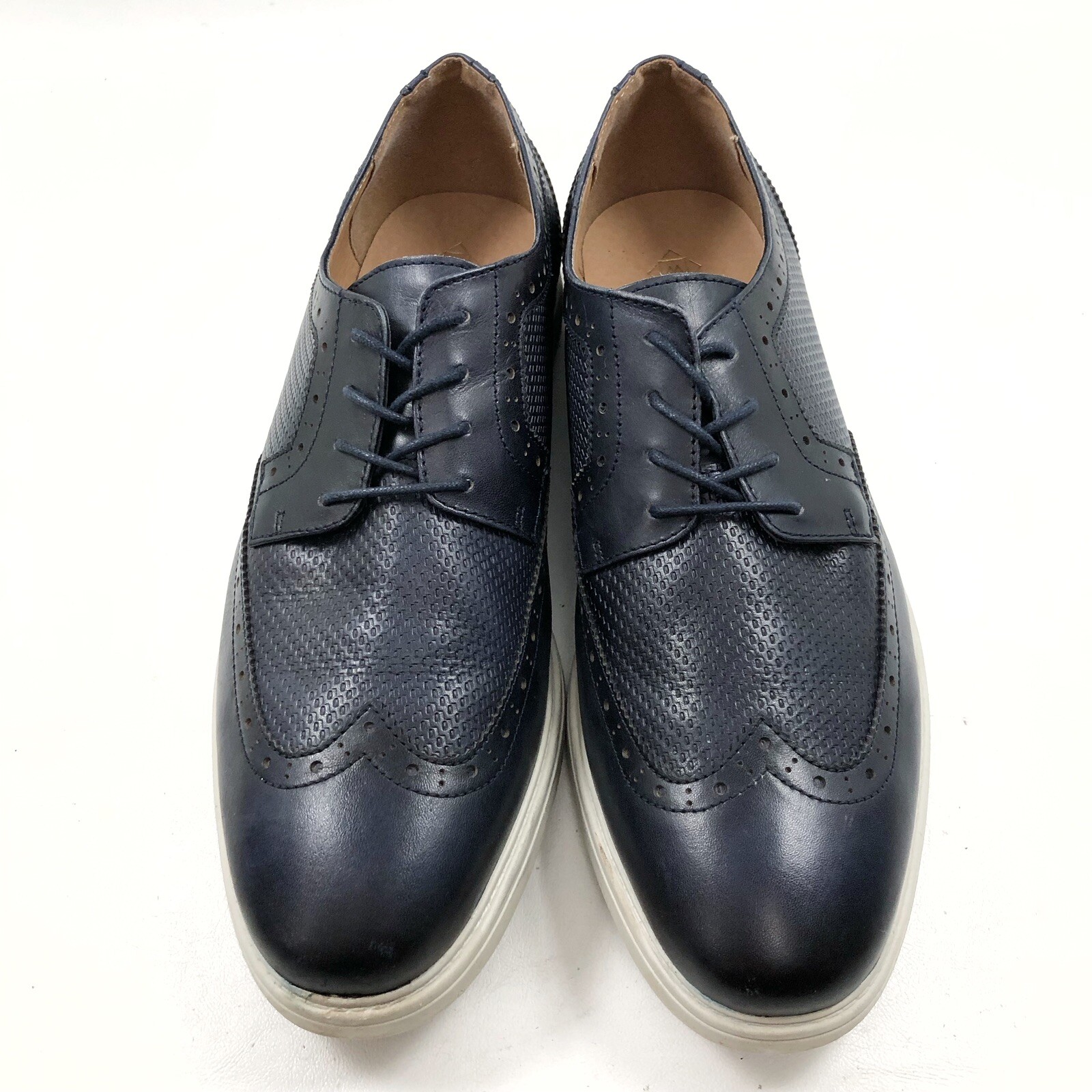 SAOLA La Milano Palmer taglia 12 pelle blu navy