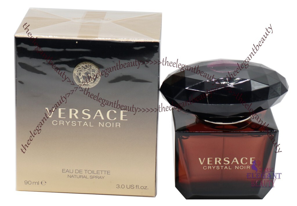 [国内正規品] VERSACE Crystal Noir EDP 90ml Crystal Noir EDT 90 ml Black | VERSACE US
