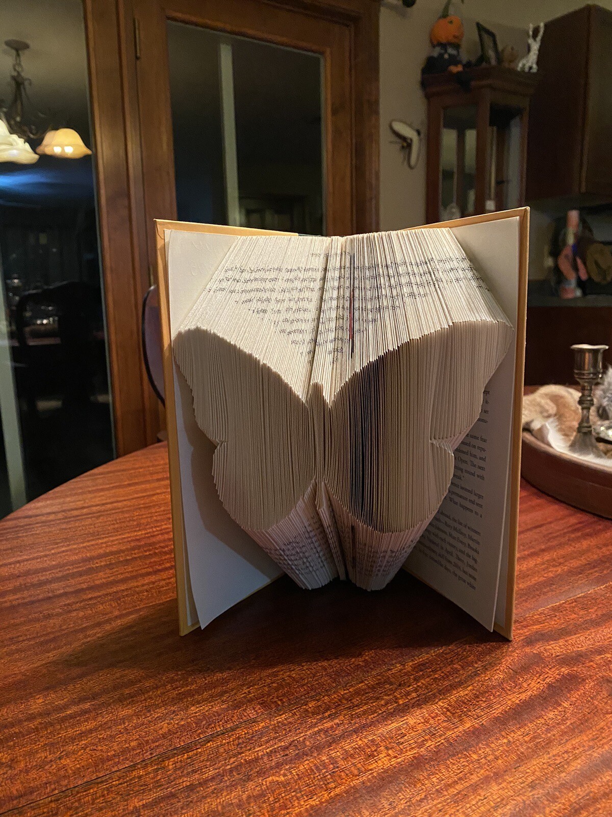 Custom Folded Book - Butterfly!!! Hand Folded To Order. Makes A Great Gift